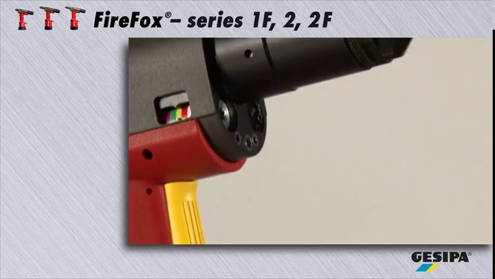 Remachadora de tuercas oleo-neumática GESIPA FIREFOX® 2F