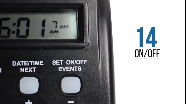 Temporizador digital HB880R Grässlin by Intermatic