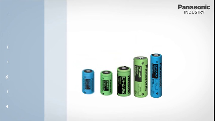 Batería litio - BR series - Panasonic Industry Europe GmbH - redonda / 3 V  / para altas temperaturas
